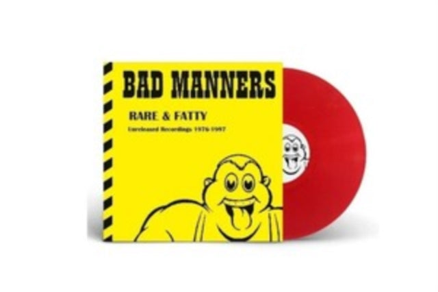 BAD MANNERS | RARE & FATTY (RED VINYL) | VINYL RECORD (LP)