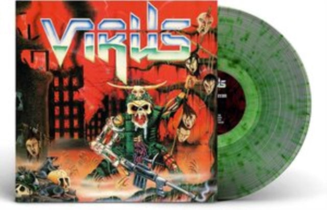 VIRUS | FORCE RECON (CLEAR / GREEN SPLATTER VINYL) | VINYL RECORD (LP)
