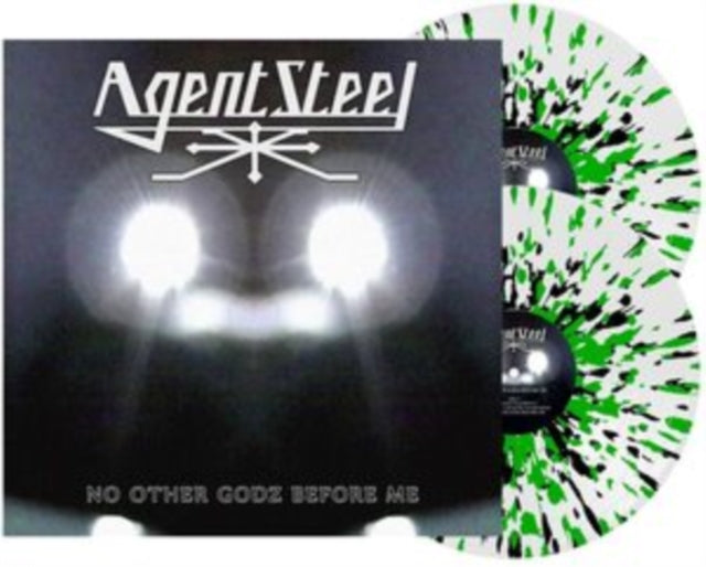 AGENT STEEL | NO OTHER GODZ BEFORE ME (2LP/140G/GREEN/ BLACK/WHITE SPLATTER VINYL) | VINYL RECORD (LP)