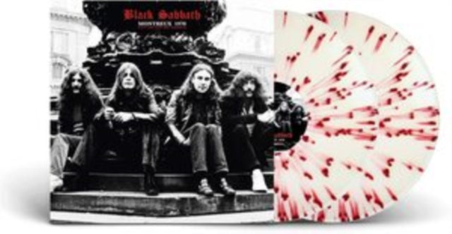 BLACK SABBATH | MONTREUX 1970 (CLEAR/RED SPLATTER VINYL) | VINYL RECORD (LP)