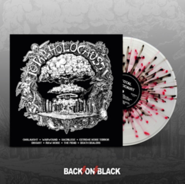 VARIOUS ARTISTS | TOTAL HOLOCAUST: VOL. 1 (CLEAR/BLACK/RED SPLATTER VINYL/2LP) | VINYL RECORD (LP)