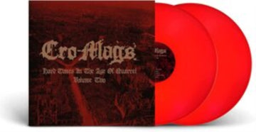 CRO-MAGS | HARD TIMES IN THE AGE OF QUARREL: VOL 2 (2LP/RED VINYL) | VINYL RECORD (LP)