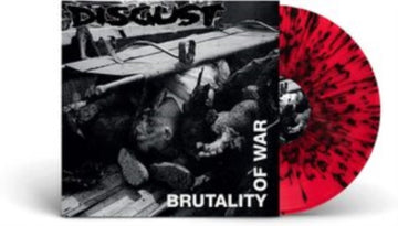 DISGUST | BRUTALITY OF WAR (RED/BLACK SPLATTER VINYL) | VINYL RECORD (LP)