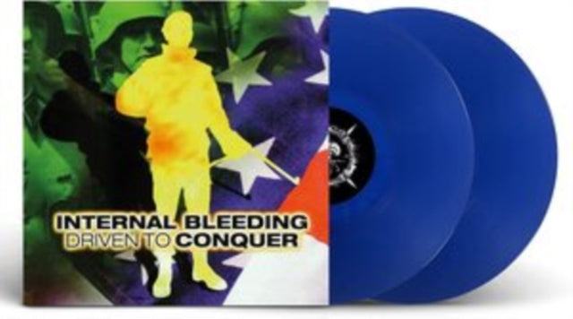 INTERNAL BLEEDING | DRIVEN TO CONQUER (BLUE VINYL) | VINYL RECORD (LP)