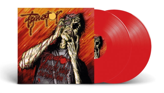 TYNATOR | SHRIEKING SOUNDS OF DEAFENING TERROR (RED VINYL) | VINYL RECORD (LP)