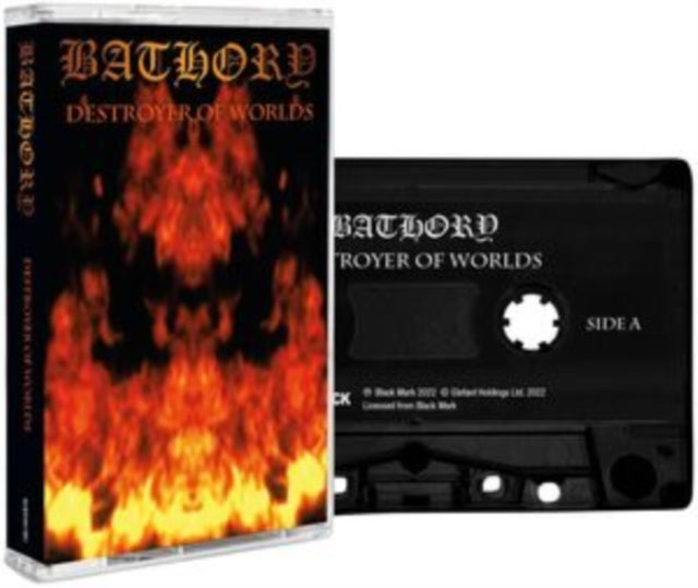 BATHORY | DESTROYER OF WORLDS | MUSIC CASSETTE