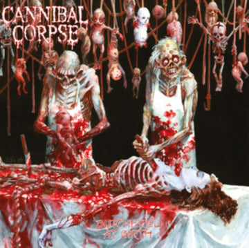 BUTCHERED AT BIRTH (WHITE W/ RED SPLATTER VINYL) | VINYL RECORD (LP)