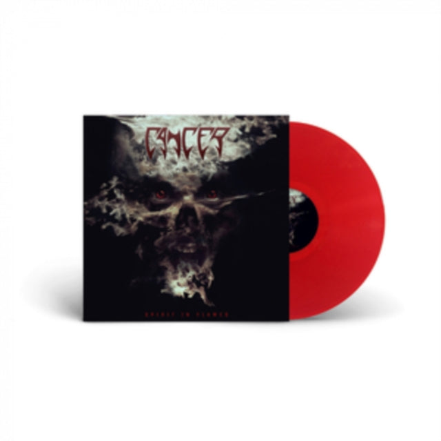 CANCER | SPIRIT IN FLAMES (RED VINYL) | VINYL RECORD (LP)