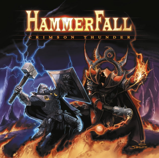 HAMMERFALL | CRIMSON THUNDER (140G/COLORED VINYL) | VINYL RECORD (LP)