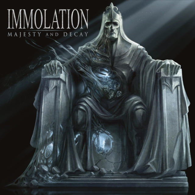 IMMOLATION | MAJESTY AND DECAY (140G CLEAR WITH WHITE/BLACK SPLATTER VINYL) | VINYL RECORD (LP)