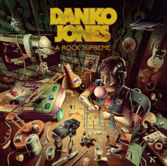 JONES, DANKO | ROCK SUPREME (UK EXCLUSIVE BURGUNDY VINYL) | VINYL RECORD (LP)