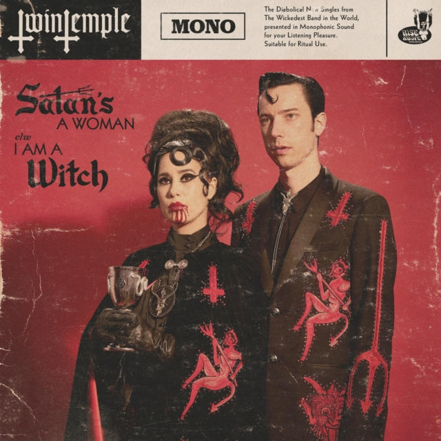 TWIN TEMPLE | SATAN'S A WOMAN | 7IN VINYL
