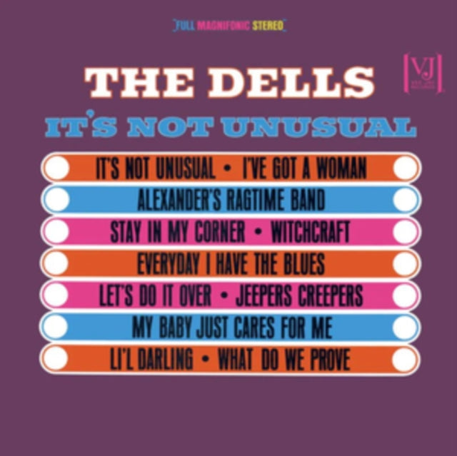 DELLS | IT'S NOT UNUSUAL | VINYL RECORD (LP)