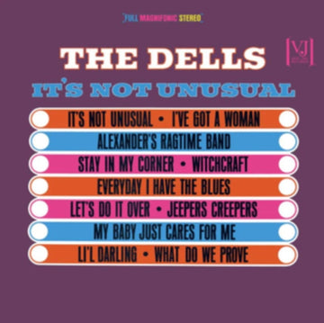 DELLS | IT'S NOT UNUSUAL | VINYL RECORD (LP)
