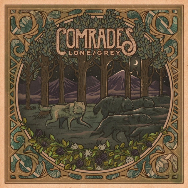 COMRADES | LONE/GREY (PALE MOON TRANSPARENT BLUEGREEN VINYL/DL CODE/LIMITED) | VINYL RECORD (LP)