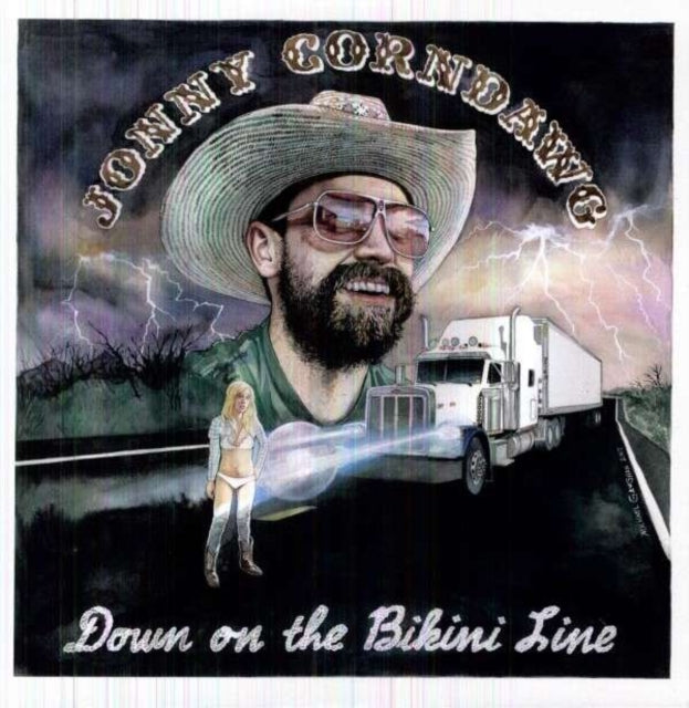 CORNDAWG, JONNY | DOWN ON THE BIKINI LINE | VINYL RECORD (LP)