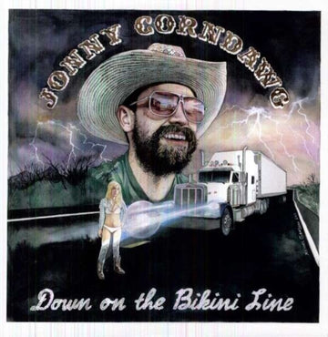 CORNDAWG, JONNY | DOWN ON THE BIKINI LINE | VINYL RECORD (LP)