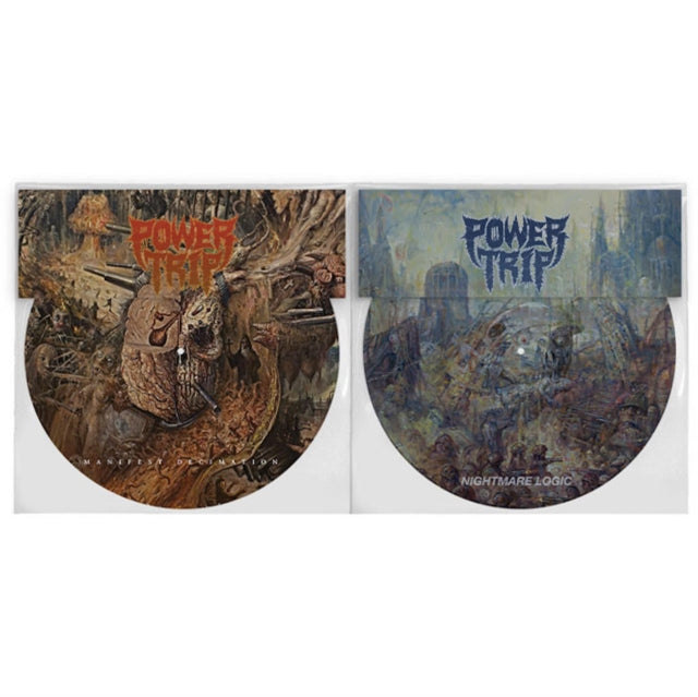 POWER TRIP | MANIFEST DECIMATION / NIGHTMARE LOGIC (DUAL COMBO PICTURE DISC) | VINYL RECORD (LP)