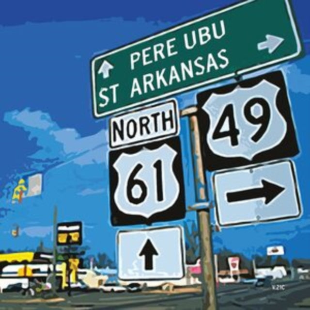 PERE UBU | ST. ARKANSAS (DARK BLUE VINYL/IMPORT) | VINYL RECORD (LP)