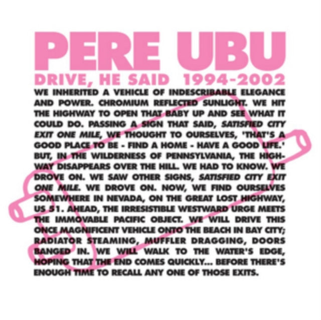 PERE UBU | DRIVE HE SAID 1994-2002 (4LP BOX SET/DL CARD) | VINYL RECORD (LP)