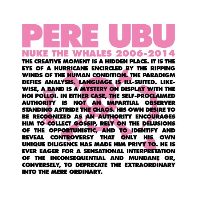 PERE UBU | NUKE THE WHALES 2006-2014 (BOX SET/4LP) | VINYL RECORD (LP)
