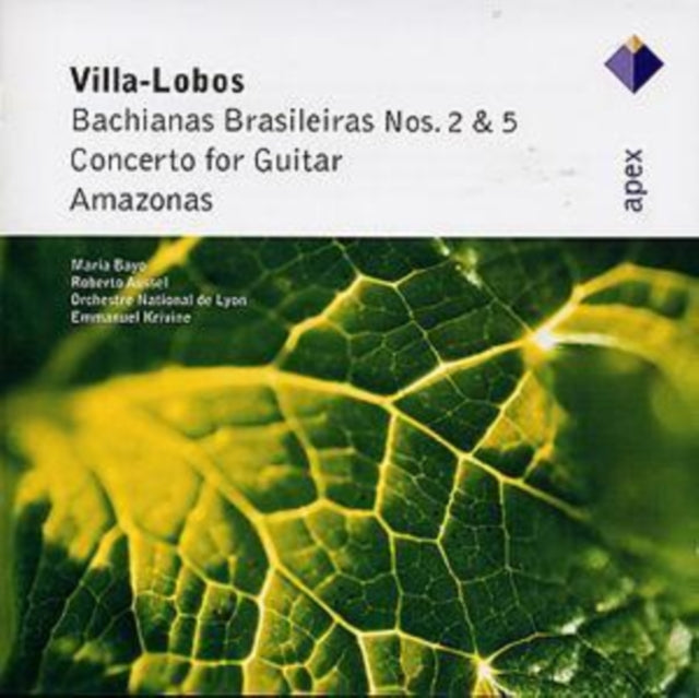 KRIVINE, EMMANUEL / ORCH.NAT.LYON | BACHIANIAS BRASILEIRAS 2 & 5 | CD