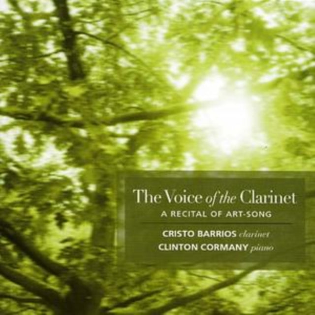 BRAHMS / CACCINI / DEBUSSY / DUPA VOICE OF THE CLARINET: RECITAL (CD)