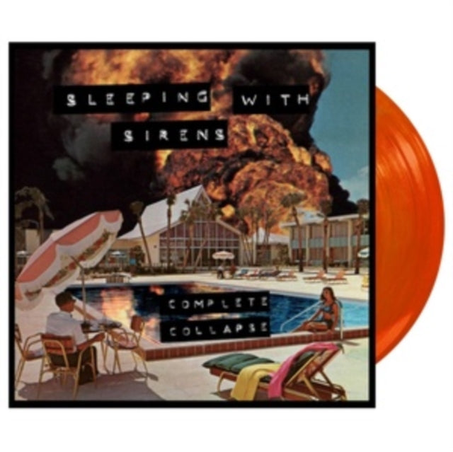 SLEEPING WITH SIRENS | COMPLETE COLLAPSE (EASTER YELLOW/TRANSLUCENT ORANGE VINYL) | VINYL RECORD (LP)