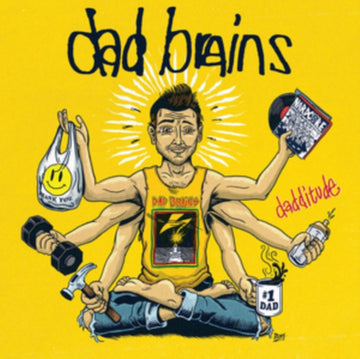 DAD BRAINS | FATHER'S DAY (RED 7INCH/DL) | 7IN VINYL