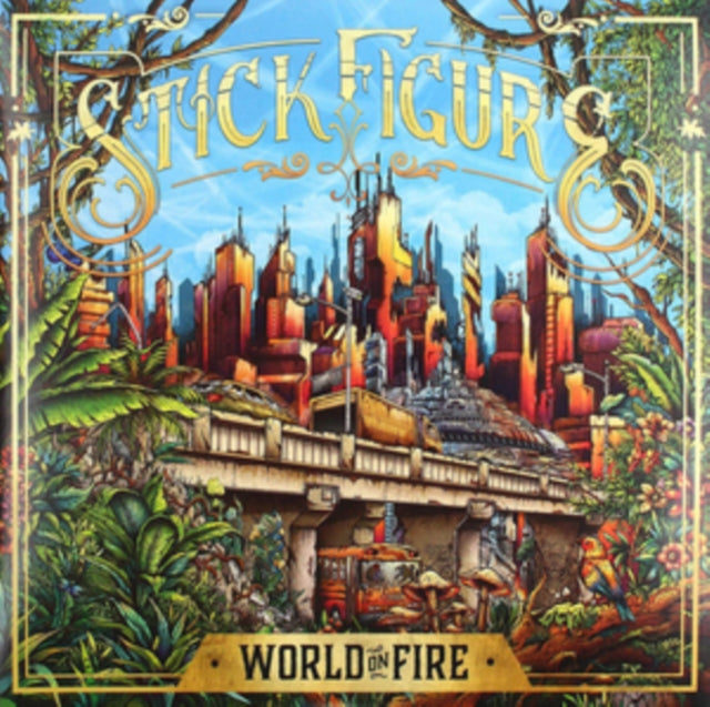STICK FIGURE | WORLD ON FIRE | VINYL RECORD (LP)