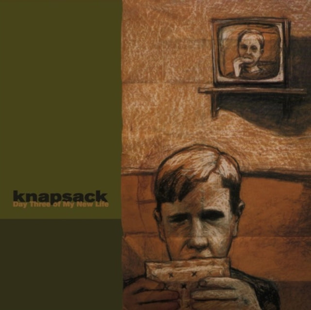 KNAPSACK | DAY THREE OF MY NEW LIFE (OLIVE GREEN VINYL) | VINYL RECORD (LP)
