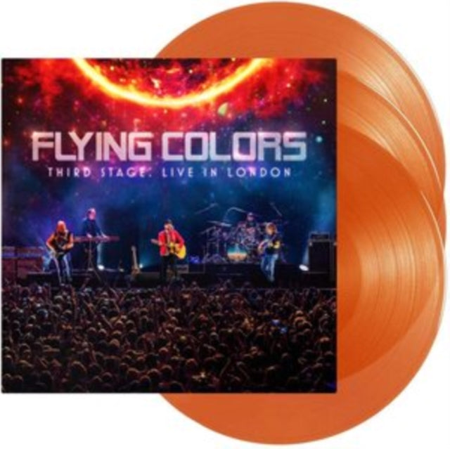 FLYING COLORS | THIRD STAGE: LIVE IN LONDON (ORANGE VINYL) | VINYL RECORD (LP)