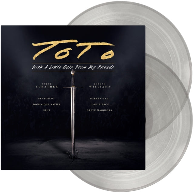 TOTO | WITH A LITTLE HELP FROM MY FRIENDS (X) (TRANSPARENT VINYL) | VINYL RECORD (LP)