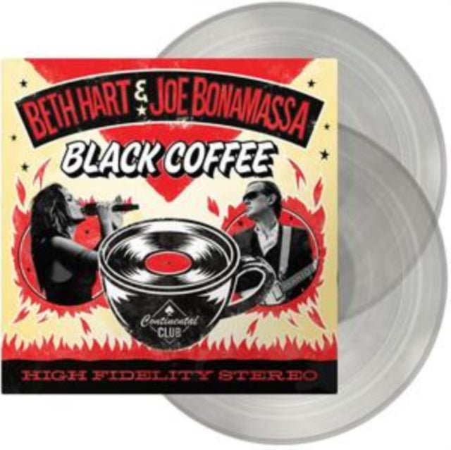 HART, BETH & JOE BONAMASSA | BLACK COFFEE (TRANSPARENT VINYL/2LP) | VINYL RECORD (LP)
