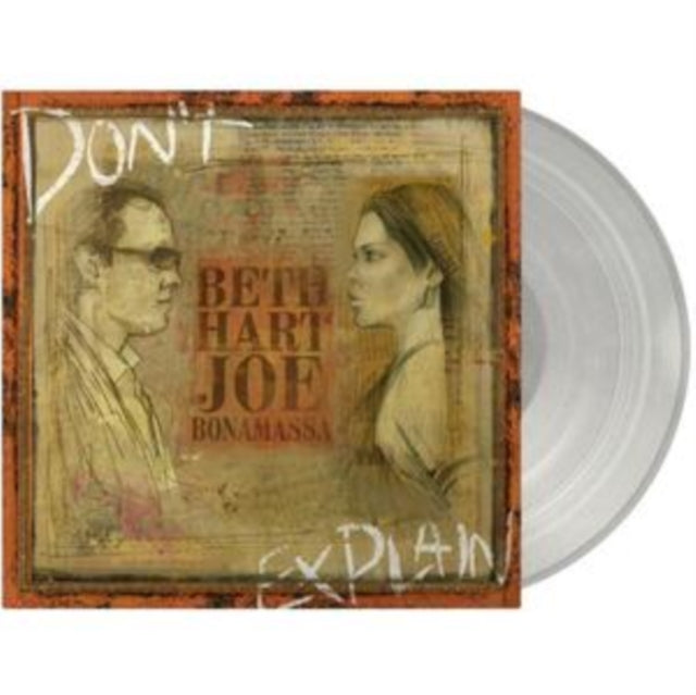 HART, BETH & JOE BONAMASSA | DON'T EXPLAIN (TRANSPARENT VINYL) | VINYL RECORD (LP)