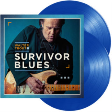 TROUT, WALTER | SURVIVOR BLUES (BLUE VINYL/140G) | VINYL RECORD (LP)