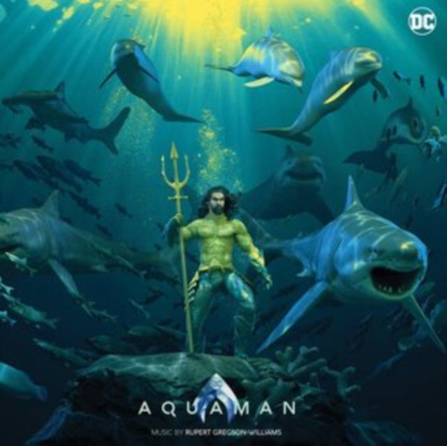 GREGSON-WILLIAMS, RUPERT | AQUAMAN - OST (3LP/DELUXE EDITION/180G/ART BY PASCAL BLANCHE) | VINYL RECORD (LP)