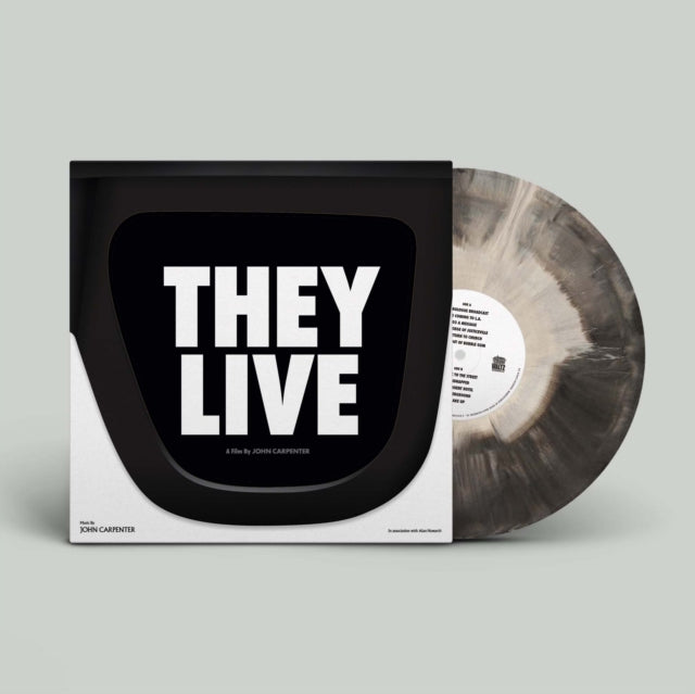 CARPENTER, JOHN; ALAN HOWARTH | THEY LIVE (BLACK & WHITE GALAXY VINYL) (RSD ESSENTIAL) | VINYL RECORD (LP)