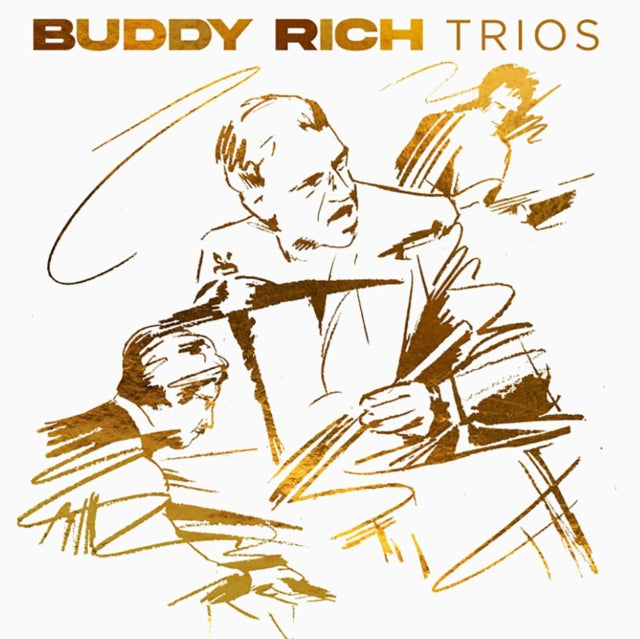 RICH, BUDDY | TRIOS (TRANSLUCENT ORANGE VINYL/2LP) | VINYL RECORD (LP)