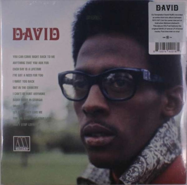 RUFFIN, DAVID | DAVID (2LP/UNRELEASED ALBUM WITH BONUS TRACKS/GATEFOLD) | VINYL RECORD (LP)