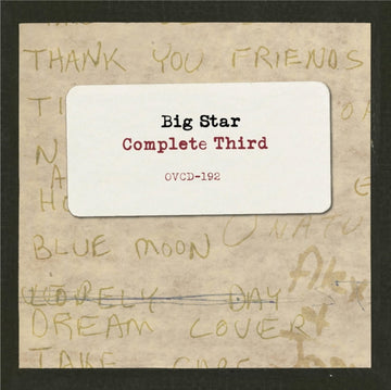 BIG STAR | THIRD (TEST PRESSING EDITION) | VINYL RECORD (LP)