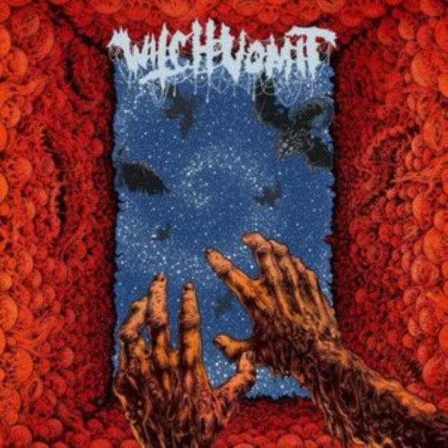 WITCH VOMIT | POISONED BLOOD (CLOUDY ROYAL BLUE VINYL) | VINYL RECORD (LP)