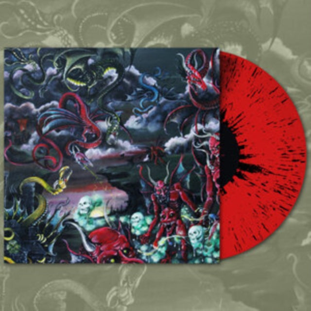 DAEVA | THROUGH SHEER WILL & BLACK MAGIC (BLOOD RED & BLACK SPLATTER VINYL) | VINYL RECORD (LP)