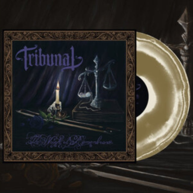 TRIBUNAL | WEIGHT OF REMEMBRANCE (GOLD W/ BONE MERGE VINYL) | VINYL RECORD (LP)
