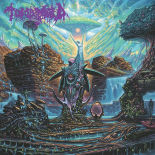 TOMB MOLD | ENDURING SPIRIT (MINT GREEN W/ AQUA BLUE SPLATTER VINYL) | VINYL RECORD (LP)