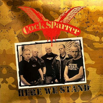 COCK SPARRER | HERE WE STAND | VINYL RECORD (LP)