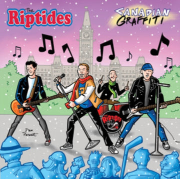 CANADIAN GRAFFITI (GREEN W/ BLUE SPLATTER VINYL) | VINYL RECORD (LP)