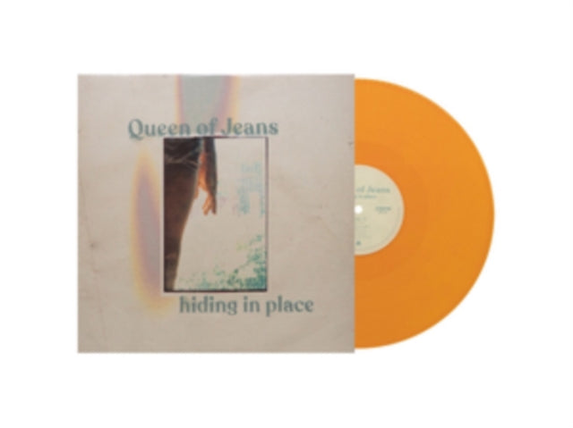 QUEEN OF JEANS | HIDING IN PLACE (PEACH VINYL) | 12IN VINYL