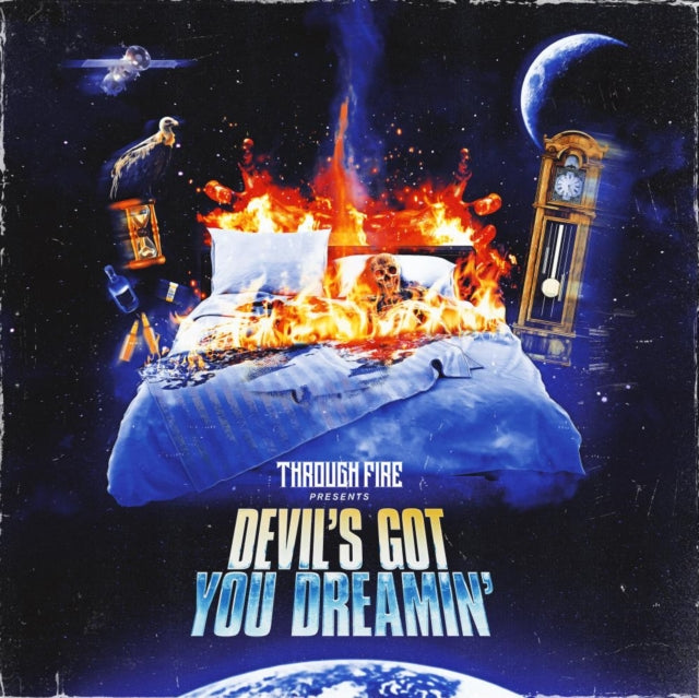 THROUGH FIRE | DEVIL'S GOT YOU DREAMIN (ROYAL BLUE & ULTRA CLEAR GALAXY VINYL) | VINYL RECORD (LP)