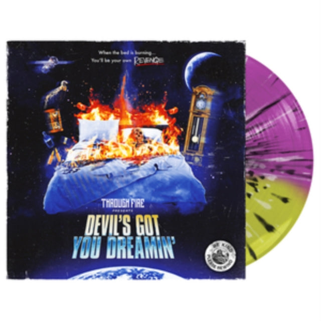 THROUGH FIRE | DEVIL'S GOT YOU DREAMIN (PURPLE/GREEN W/ BLACK SPLATTER VINYL) | VINYL RECORD (LP)